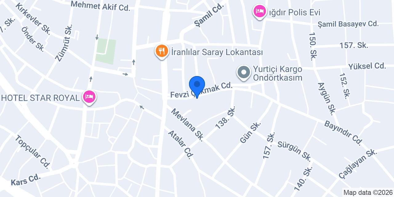 Usta Makascı erkek kuaförü konumu