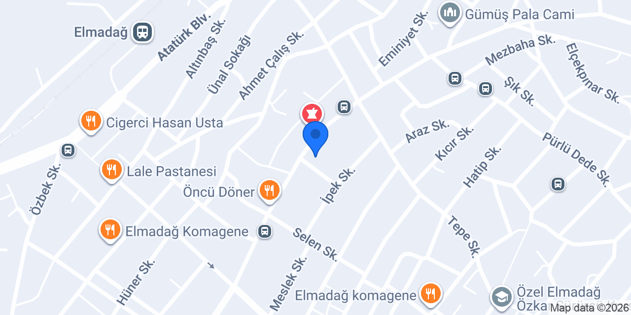 Melih Gazi Ay Hair Studio konumu