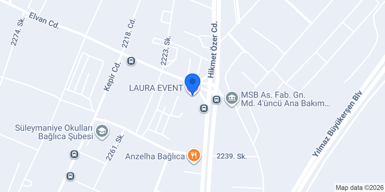 LAURA EVENT konumu