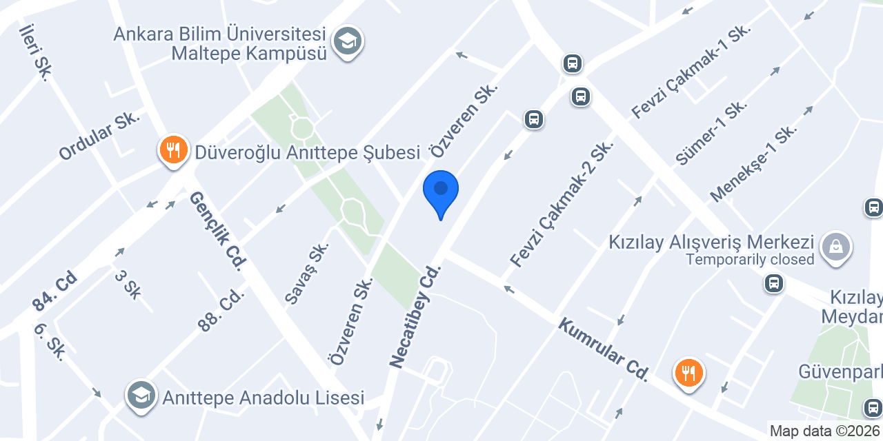 Cengiz Eğitim Proje Turizm ve Danışmanlık Ltd. Şti. konumu