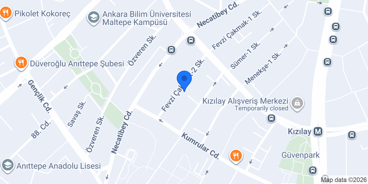 Tk AKADEMi Store konumu