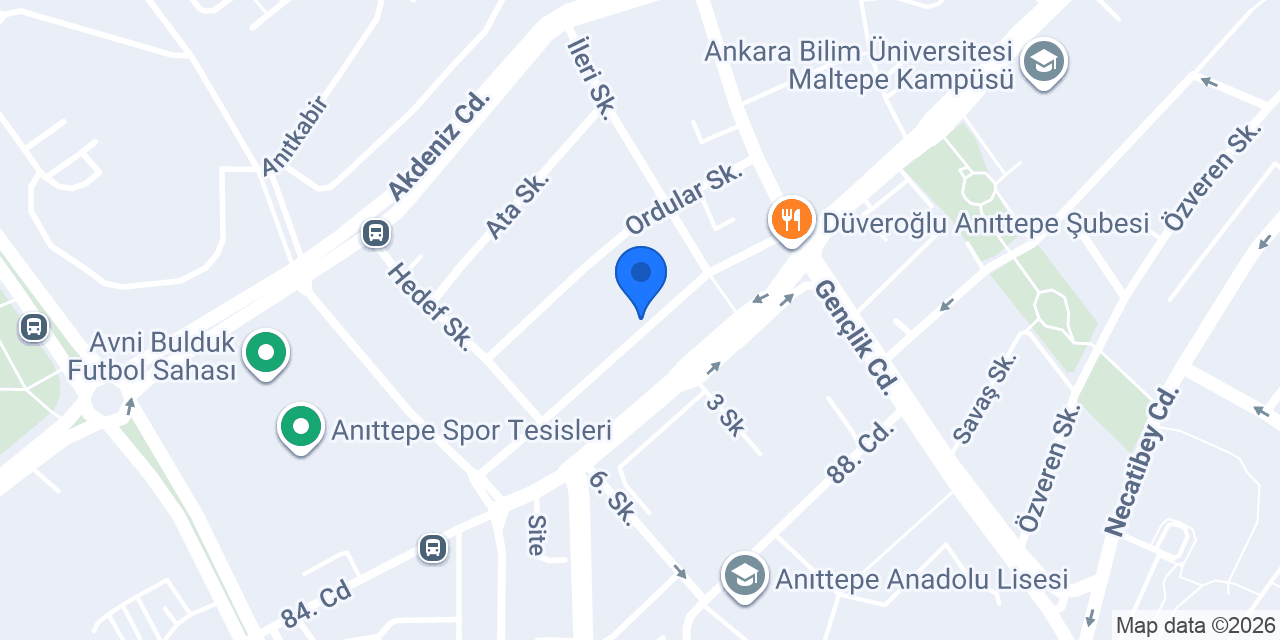 Sezinsu Kuaför konumu