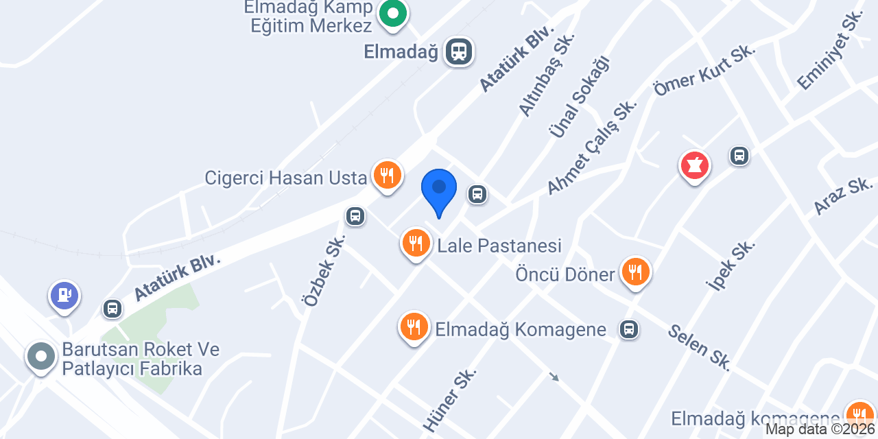 Erçağ Kuyumculuk konumu