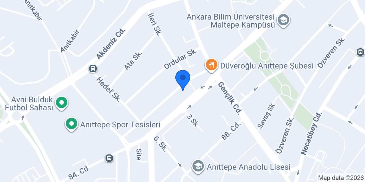 CENOVA TURİZM ORGANİZASYON A.Ş. konumu