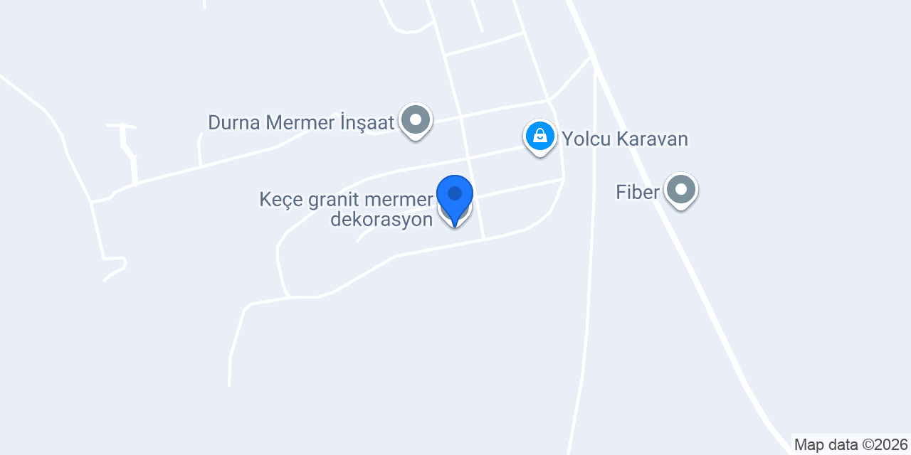 Keçe granit mermer dekorasyon konumu