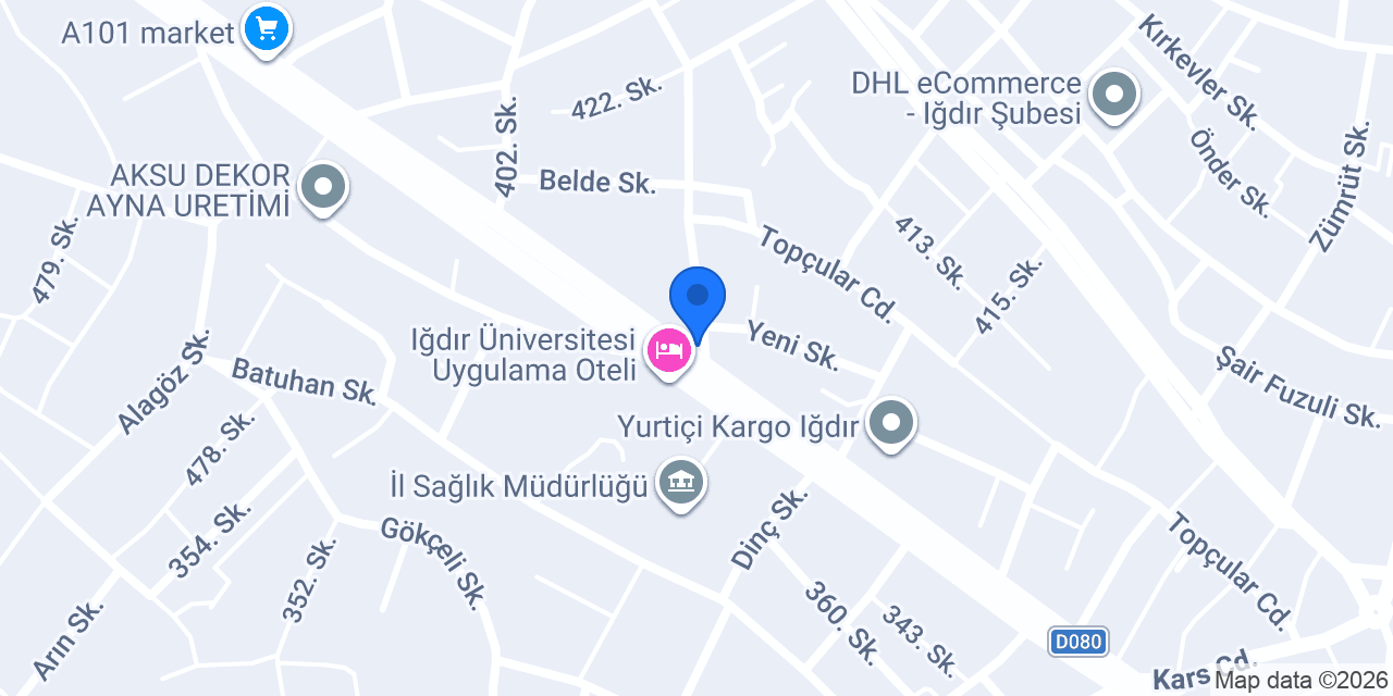 Yıldız Otomotiv konumu