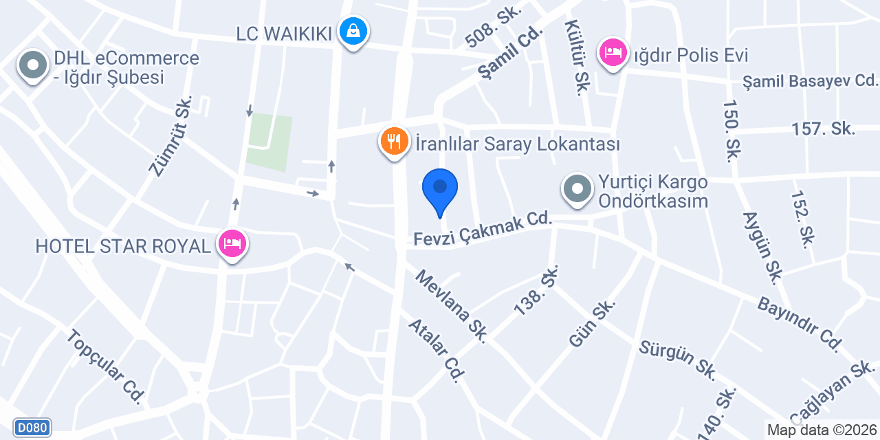 Kanarya Petshop konumu