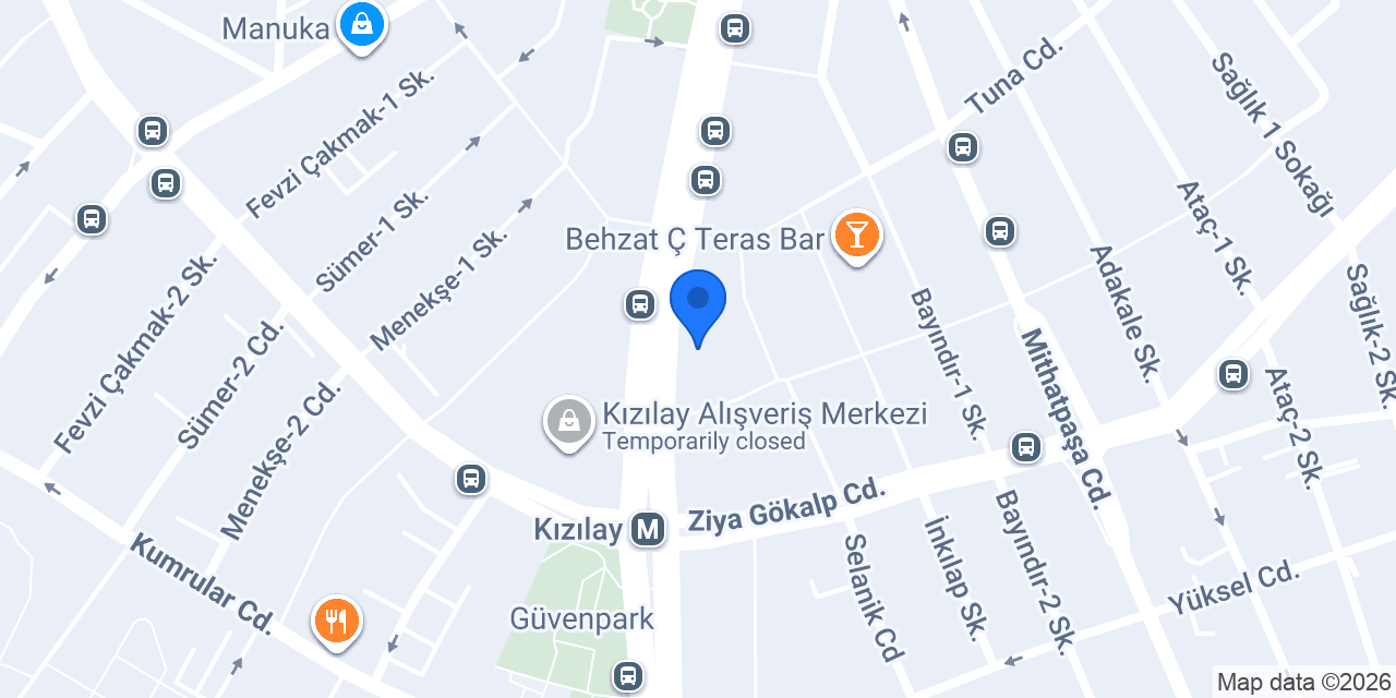Arka Bahçe Cafe konumu