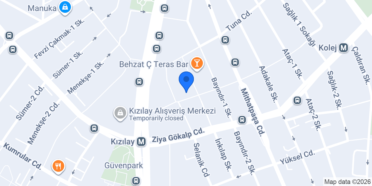 Prestij Terzi konumu