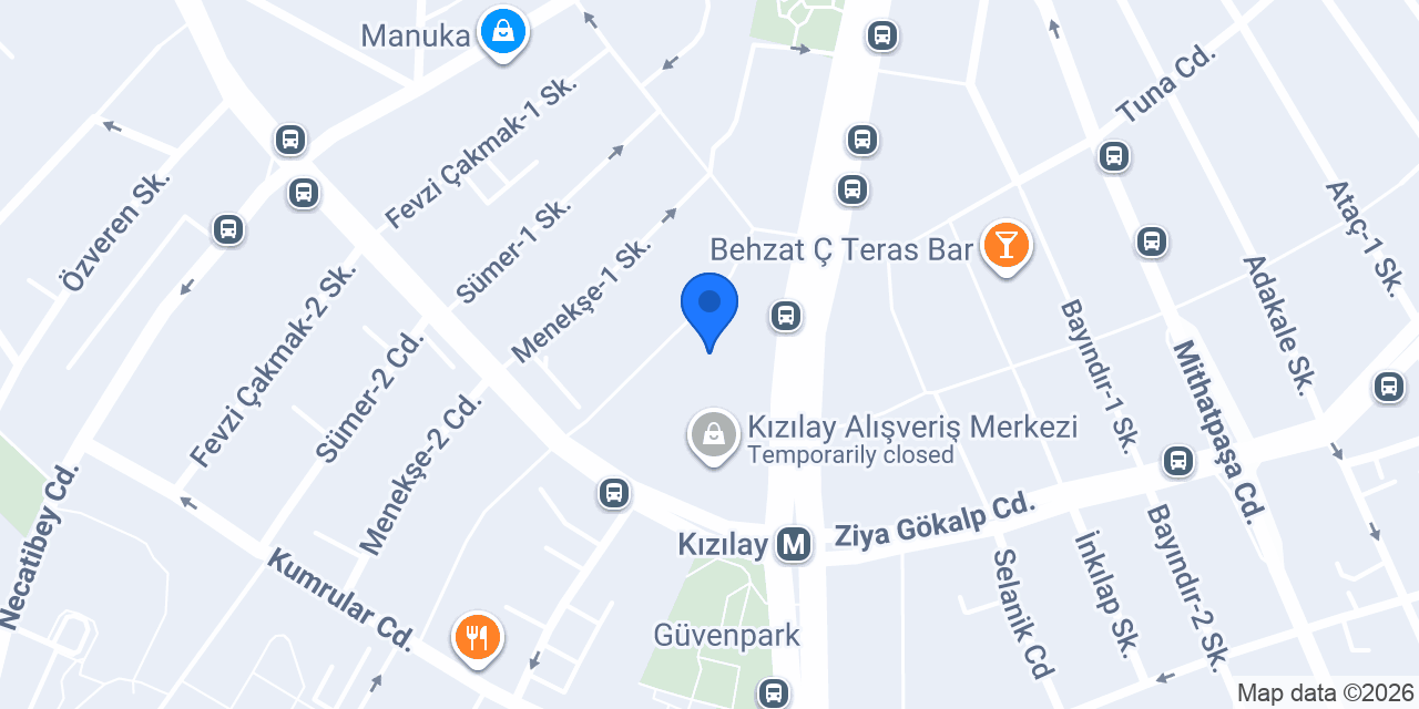 Terzi Şevket Arslan konumu