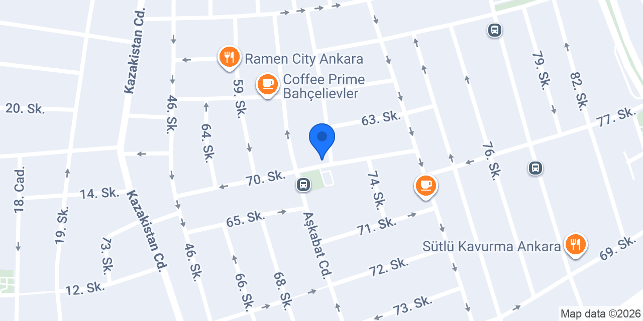 REC CAFE BAHÇELİEVLER konumu