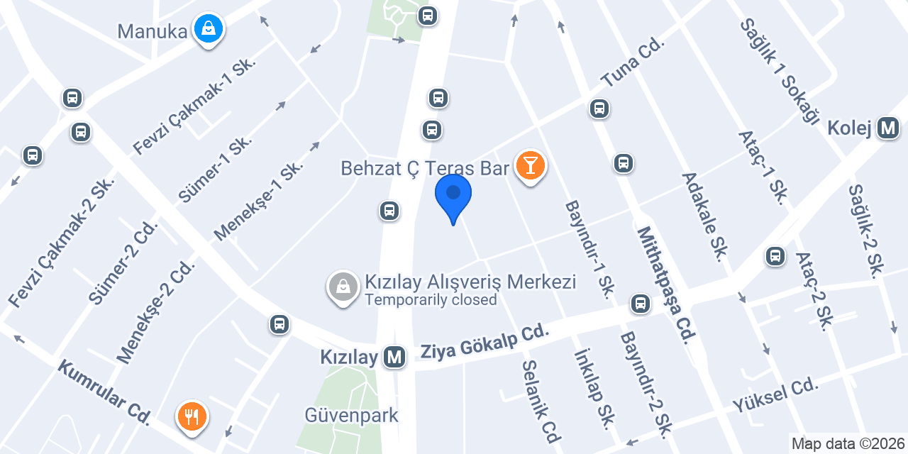 Cafe ÇalÇene konumu