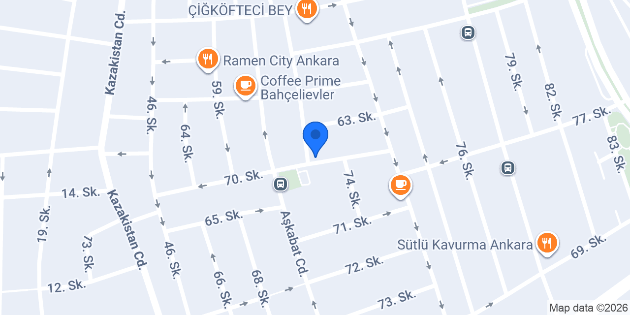 Ünsal Kırtasiye konumu