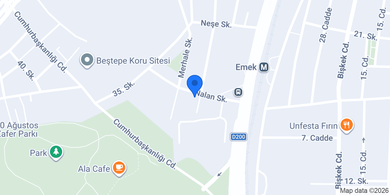 Alpak Ekmek konumu