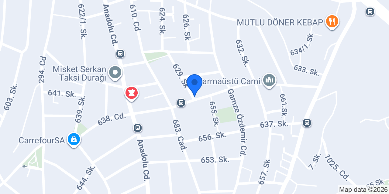 ARAS CATERİNG EV YEMEKLERİ konumu