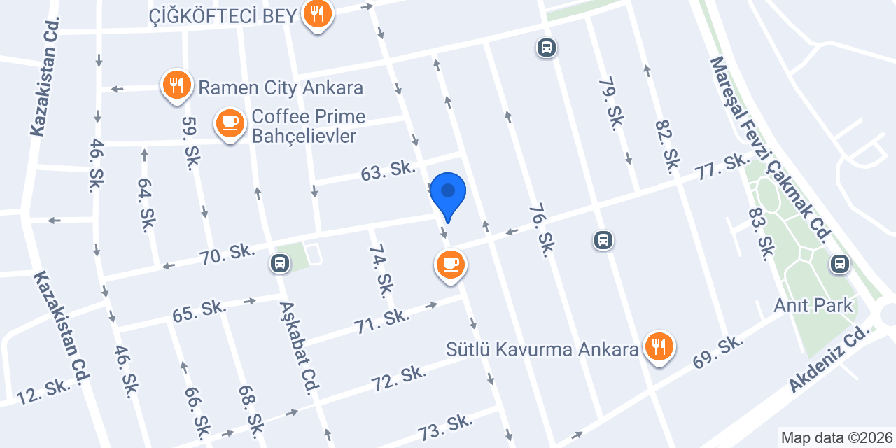 Mehtap Elektrik konumu
