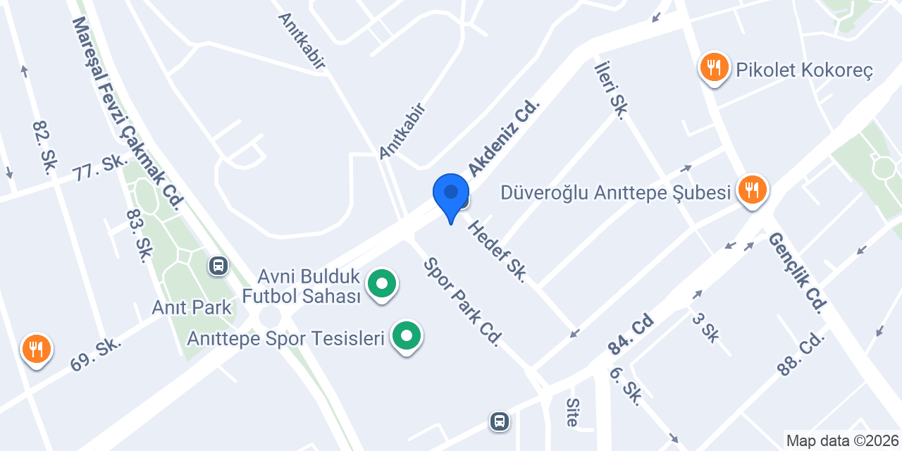 GRUP MAVİ konumu