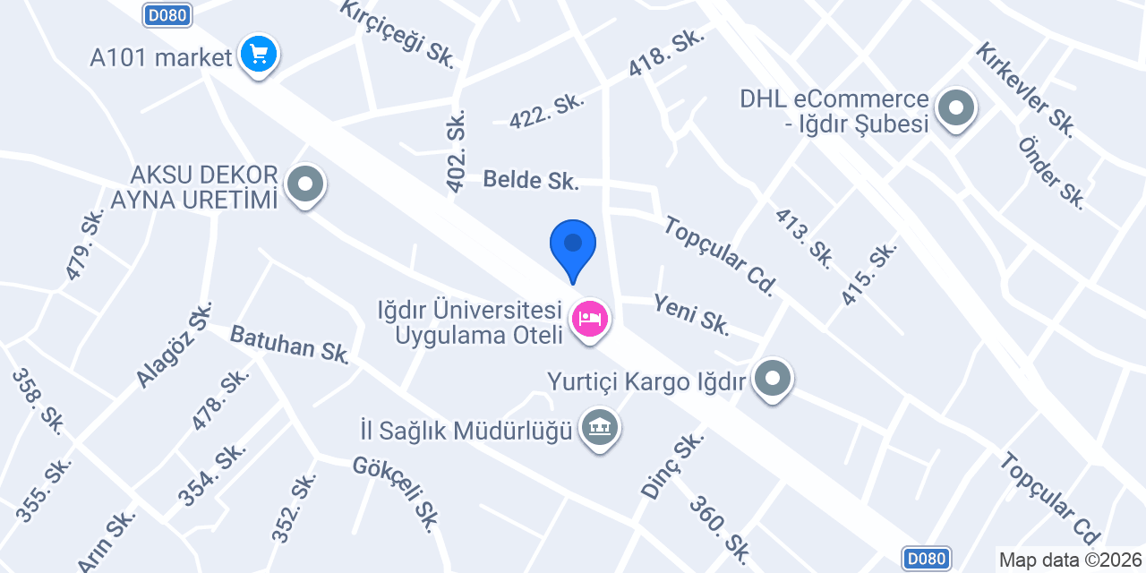 Has Unlu Mamulleri konumu