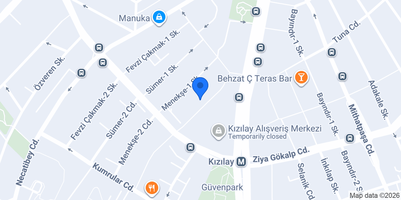 Diş Hekimi Vahide Sinem Aliustaoğlu konumu