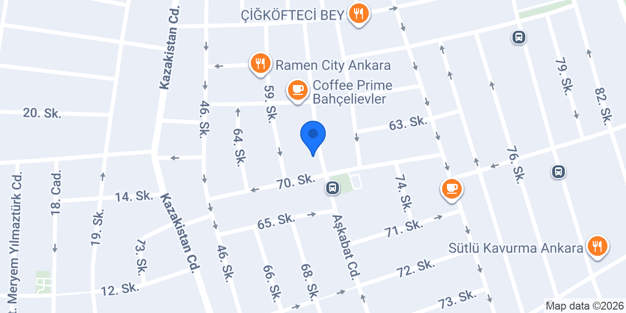KIRIMLI PSİKOLOJİK DANIŞMANLIK MERKEZİ konumu