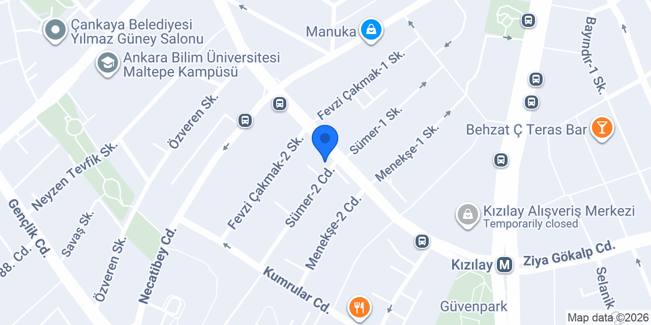 Özge Piknik konumu