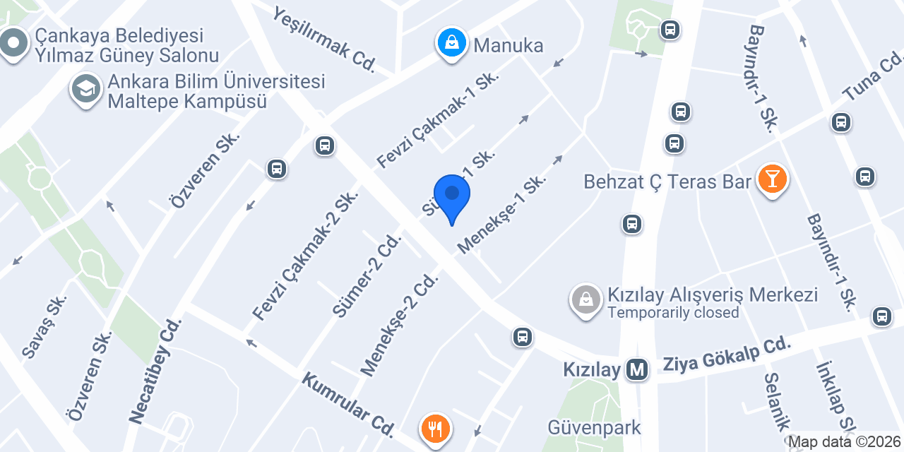 Av. Gözde Çırpanlı konumu