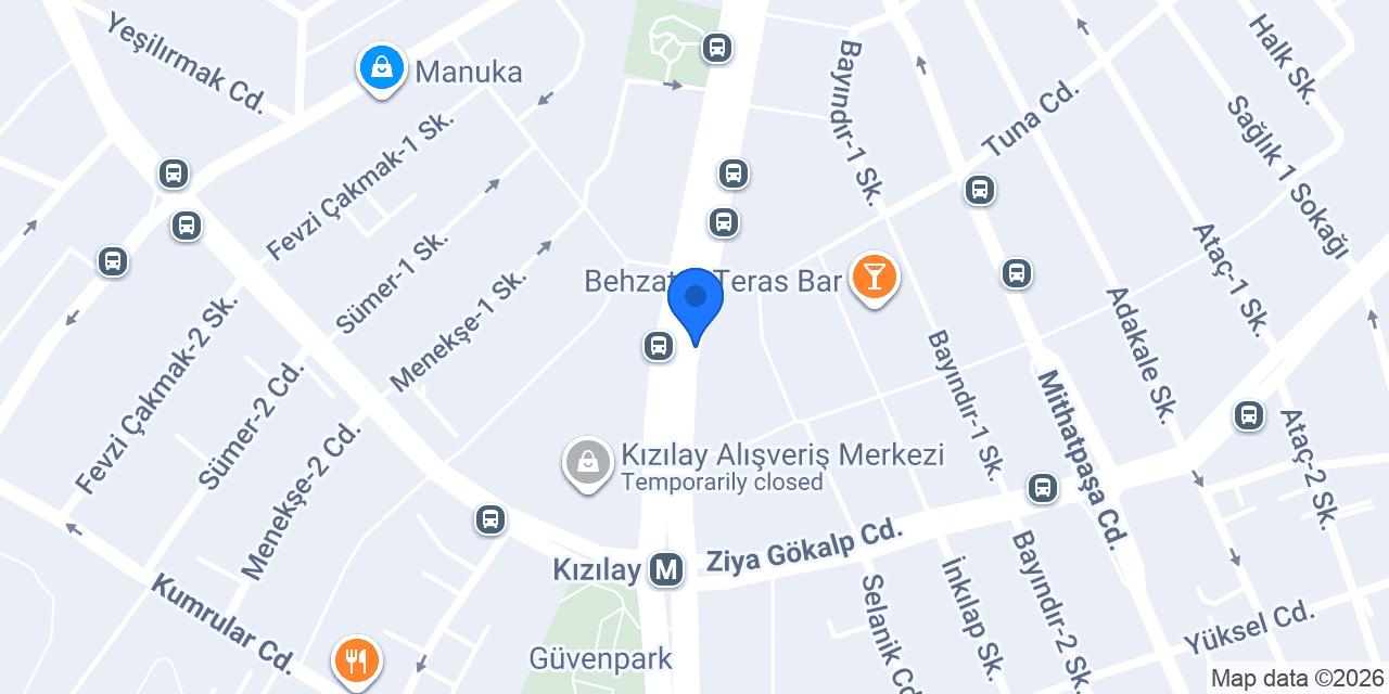 Durakbaşa Sürücü Kursu konumu