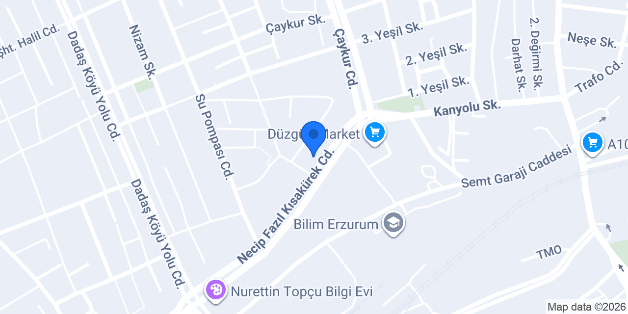 Erdem Mobilya konumu