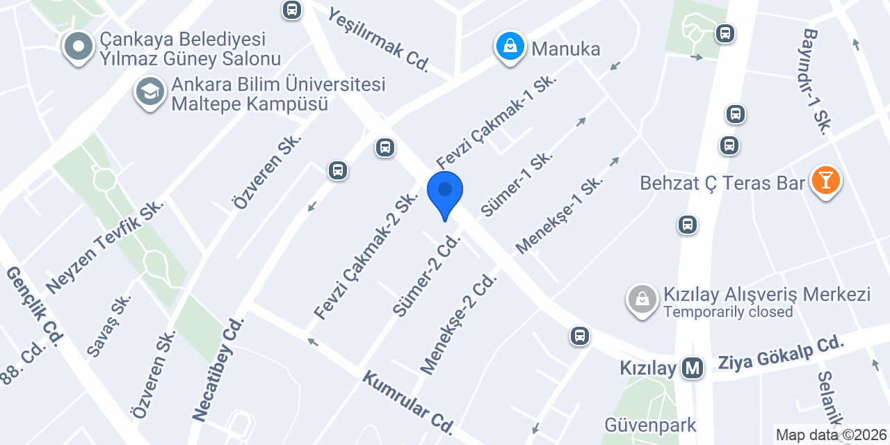 Diş Hekimi Canan Yağan konumu