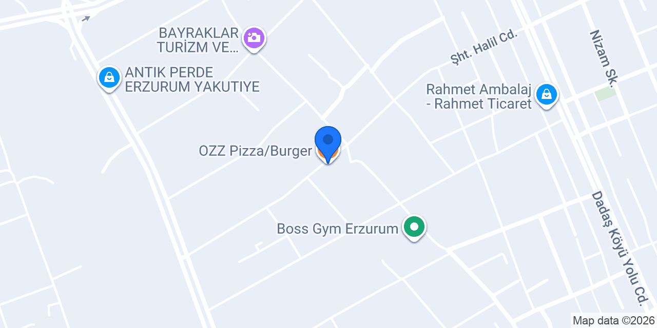 OZZ Pizza/Burger konumu