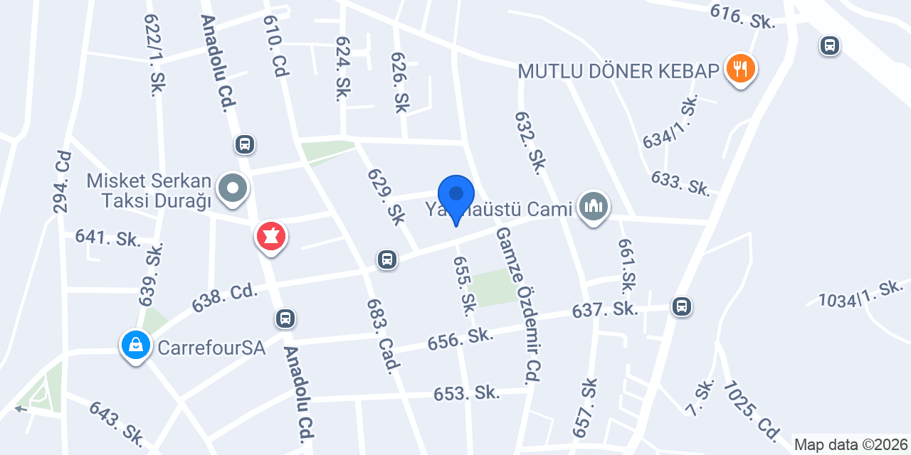 Hayal Ekmek Pasta & Cafe konumu