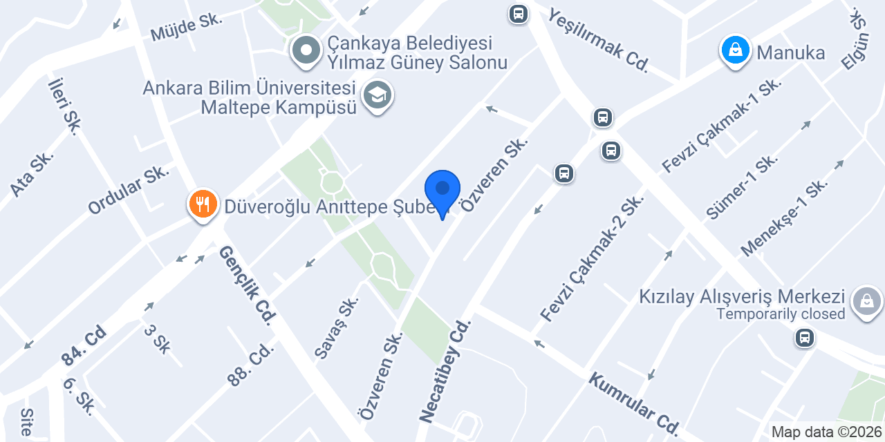 Anıttepe Eğitim Merkezi konumu