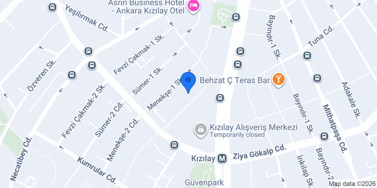 Ülkealan Pasajı konumu