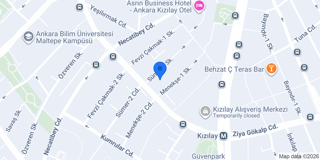 Özgür Sanat Müzik Atölyesi konumu