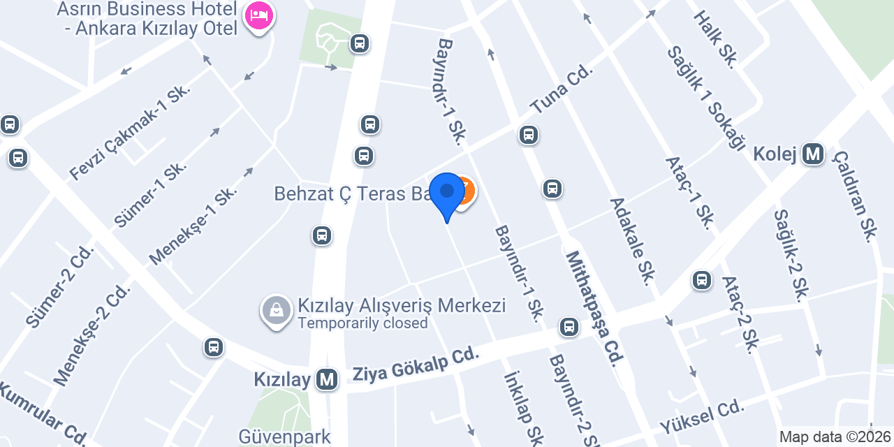 Mert Murat Terzihanesi konumu