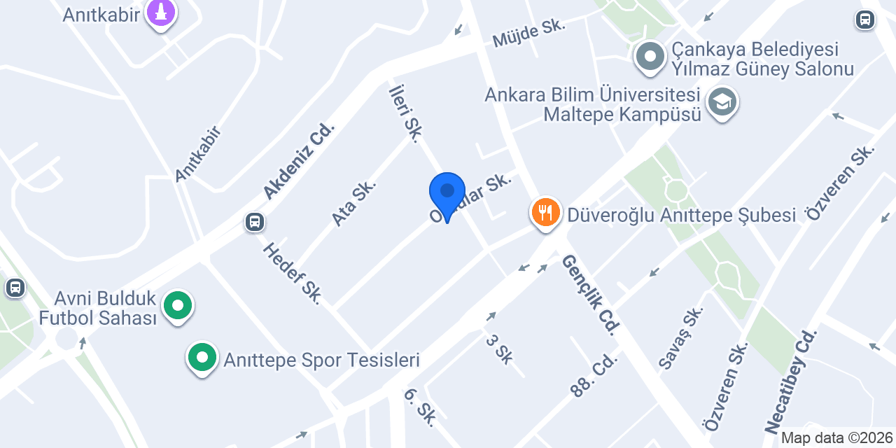BERSAN EMLAK-ilknur Çelik konumu