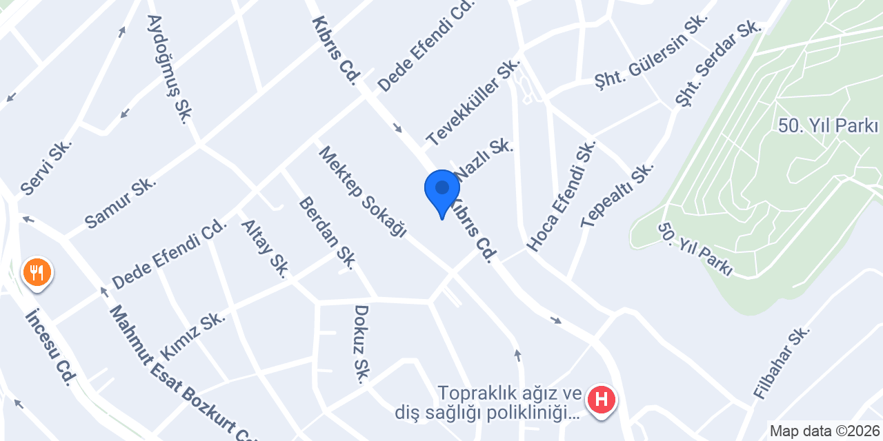 Gigi Veteriner Kliniği konumu