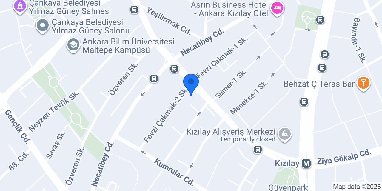 Dr. Begül Bezci konumu