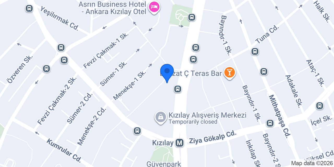 Terzi cem konumu