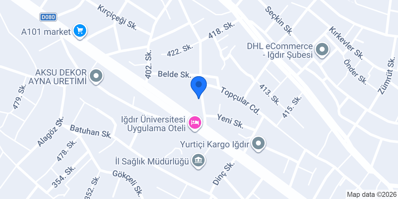 Iğdır OSGB konumu