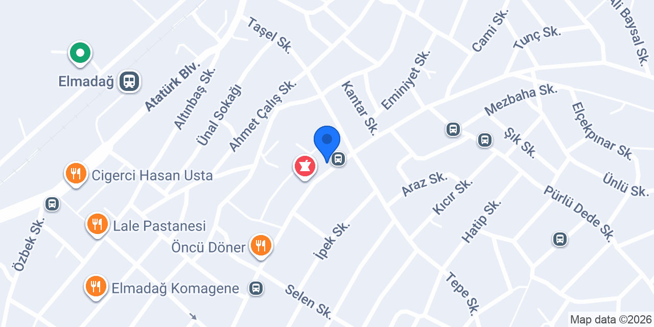 Furkan Tasarım İmalat konumu