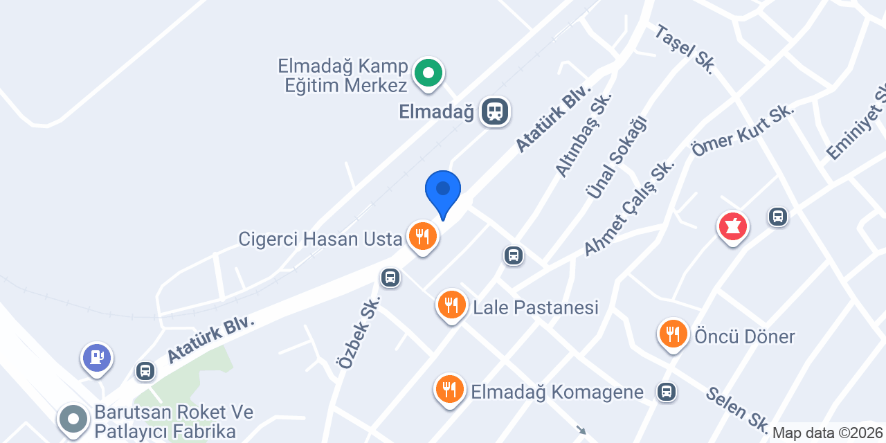 Hanzade Cafe&Restaurant konumu