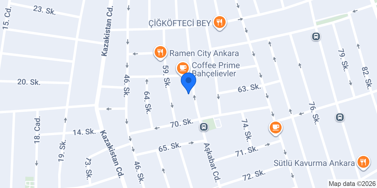Özel Özer Aile Danışma Merkezi konumu