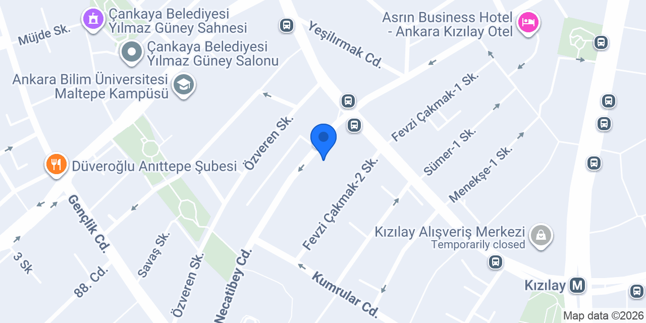 Favori Dans ve Spor Kulübü Derneği konumu