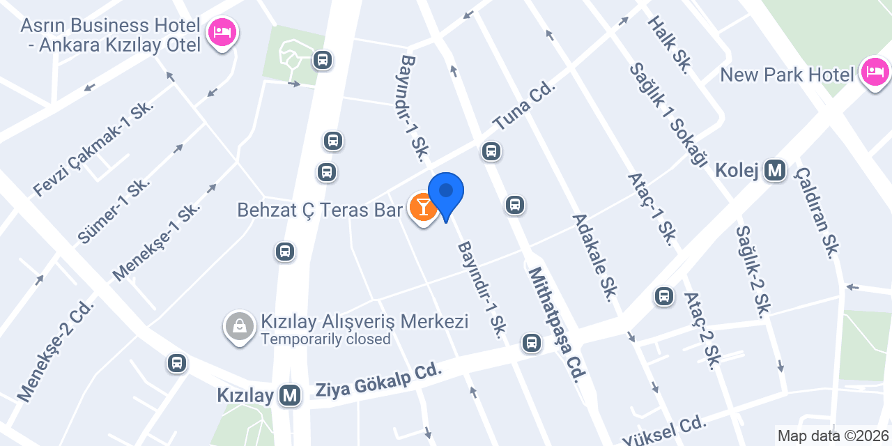 Özgür Cafe Bar konumu