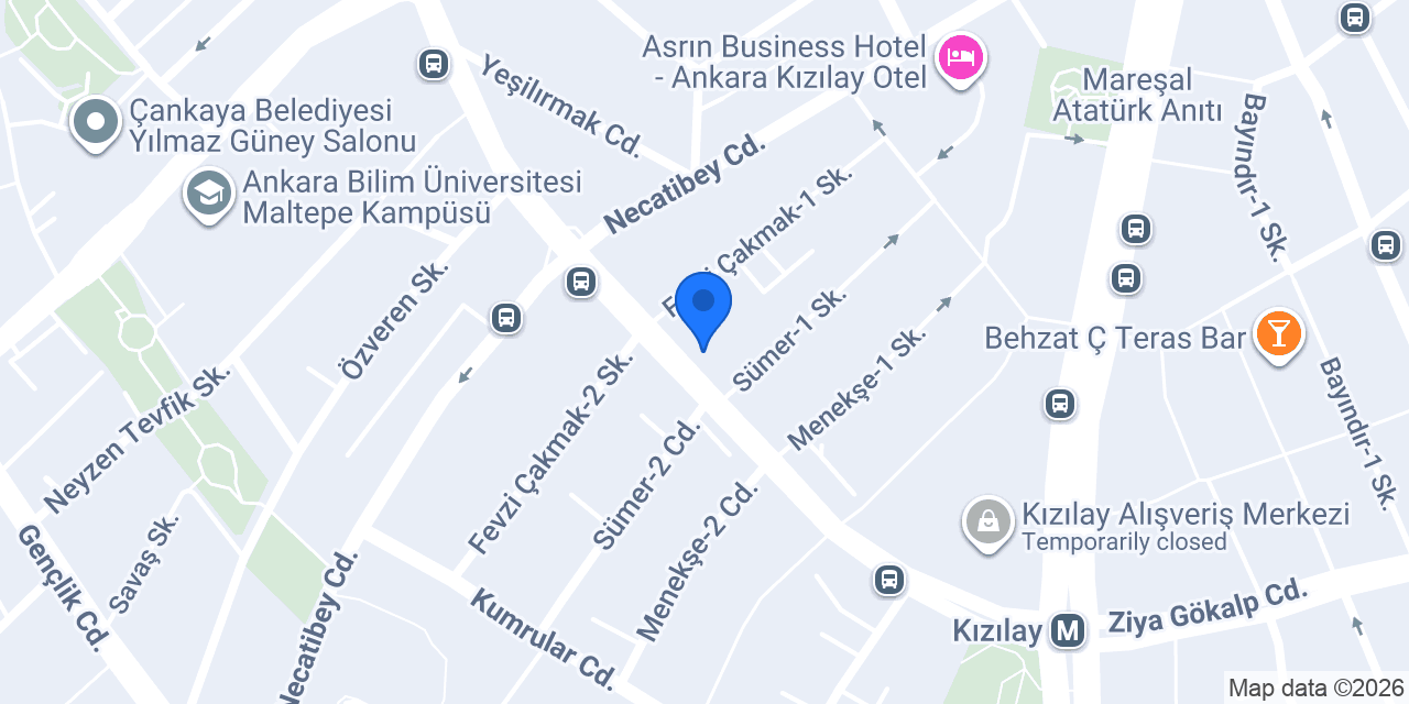 Çağdaş Market konumu