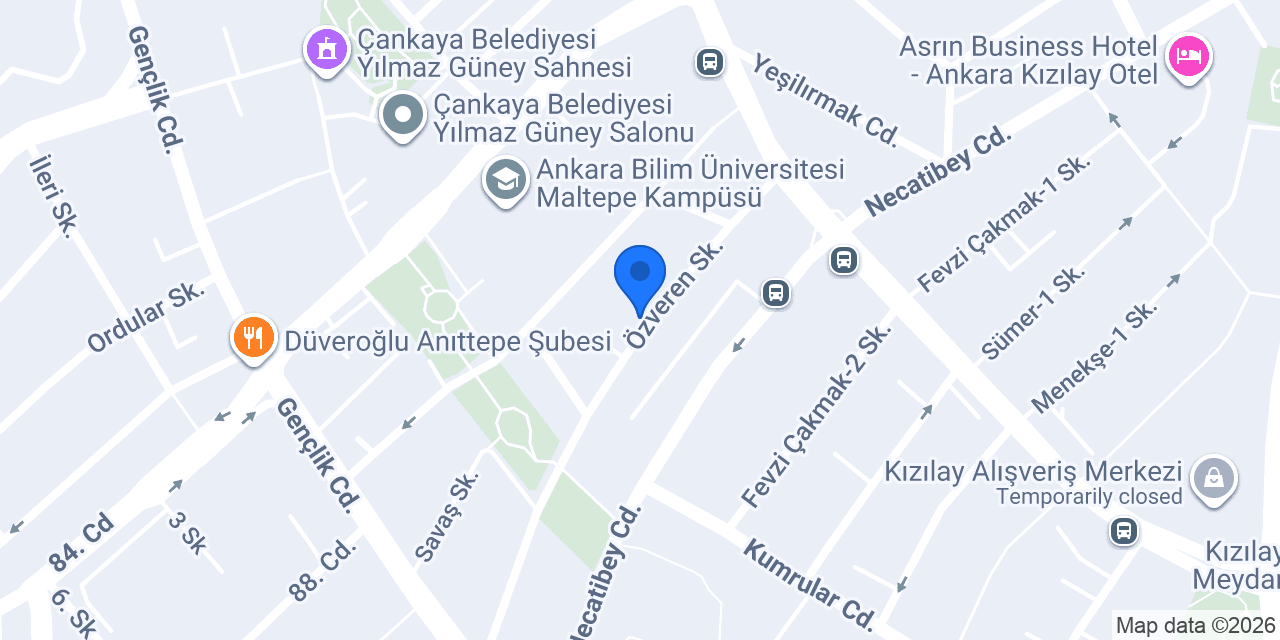 Süper Body Spor Salonu konumu