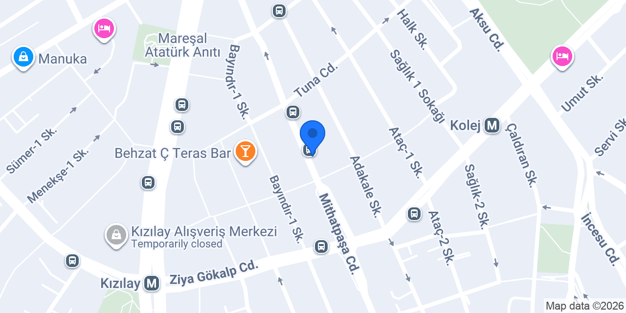 Avukat Erdem Özcan - Ankara konumu