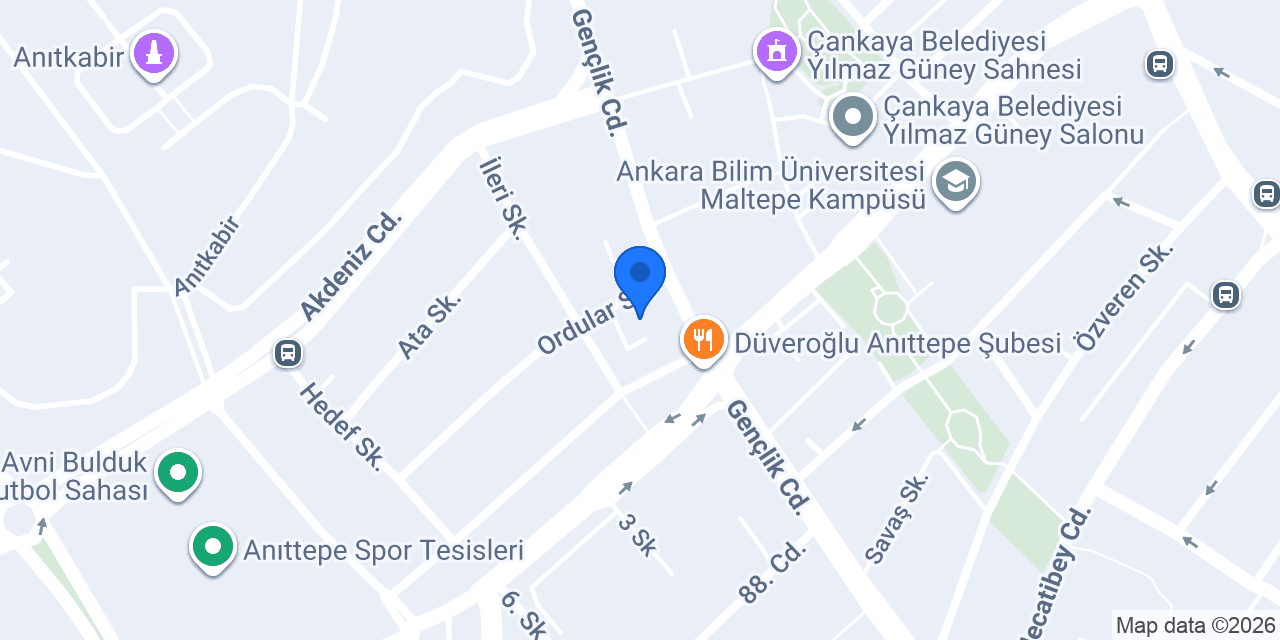 Emektar Terzi konumu