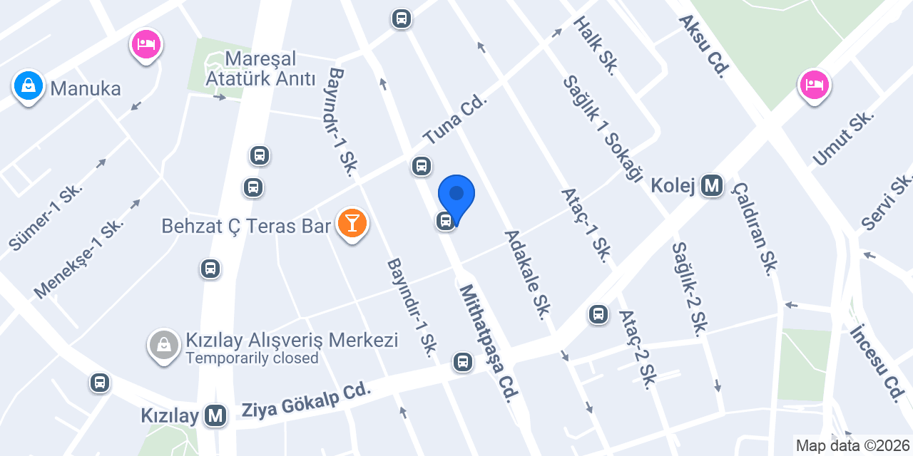 Ankara 15. Noter konumu
